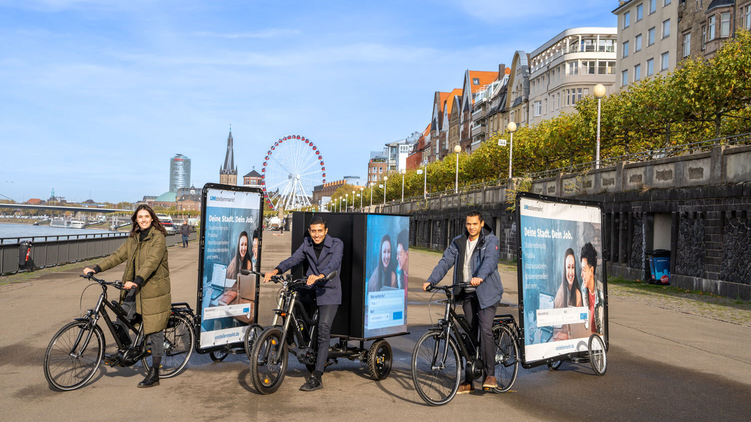 Promotions mit Fahrradwerbung von Ad-Wheels