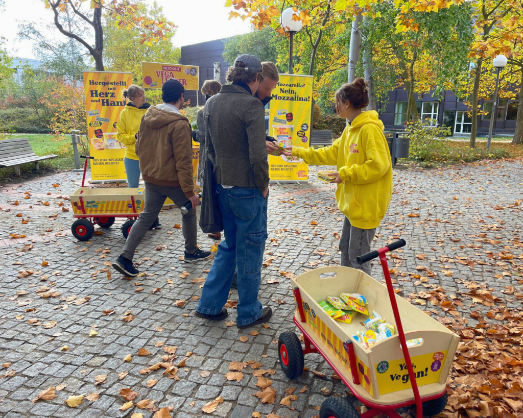 Voller Erfolg bei unsrer Sampling-Promotion in Düsseldorf