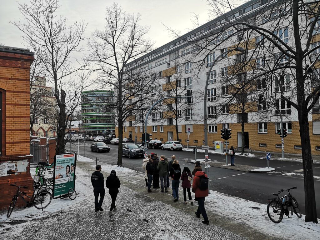 Fahrradwerbung auch im Winter möglich. Hier eine Kampagne vom Deutschen Ärzteverlag