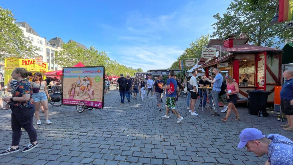 Fahrradwerbung wirkt dort, wo Ihre Zielgruppe ist