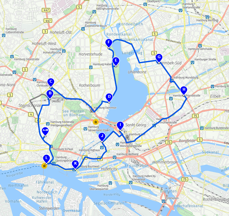 Fahrradwerbung in Hamburg erreicht Menschen im gesamten Stadtgebiet