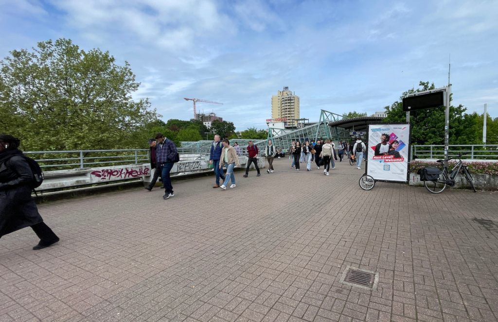 Best Case Fahrradwerbung in Bochum