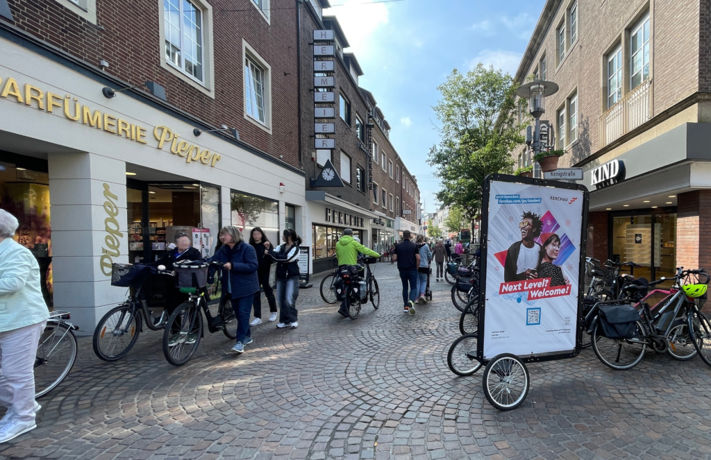 Best Case: Fahrradwerbung für Ferchau