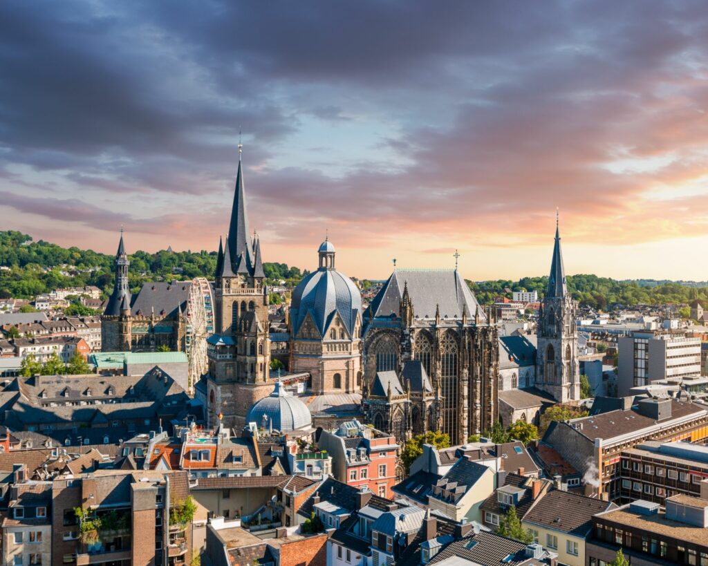 Fahrradwerbung in Aachen kommt auch bis ins Herz der Stadt