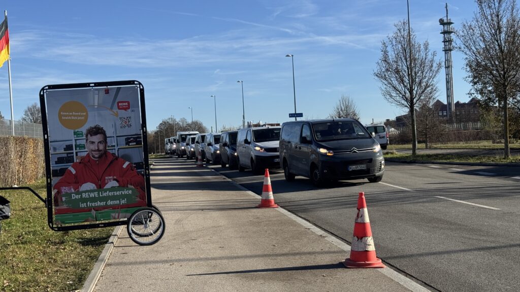 Fahrradwerbung zur schnellen Ansprache der Zielgruppe