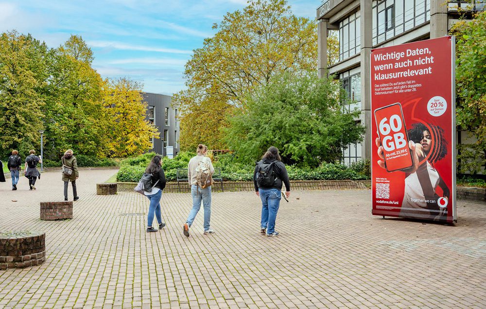 Out-of-Home fällt mit dem Mediatower besonders auf